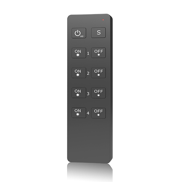 4 Zones RF 2.4G LED Dimming Remote RU4 For Single Color LED Strip Light 4 Zones RF 2.4G LED Dimming Remote RU4 For Single Color LED Strip Light
